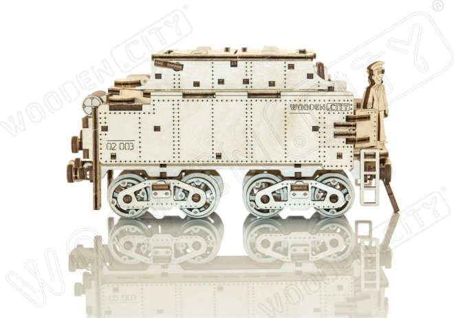 Holzstadt 3D Puzzle Express mit Tender und Schienen