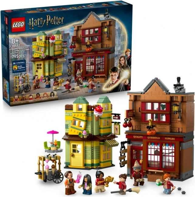 Erstklassige Bedarf für Quidditch und Eisdiele LEGO Harry Potter