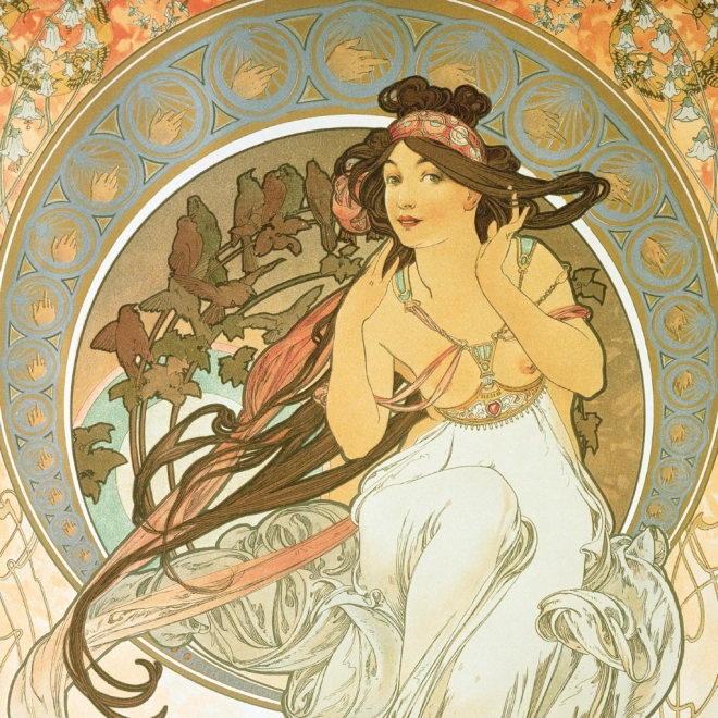 Notizkalender Alfons Mucha 2025