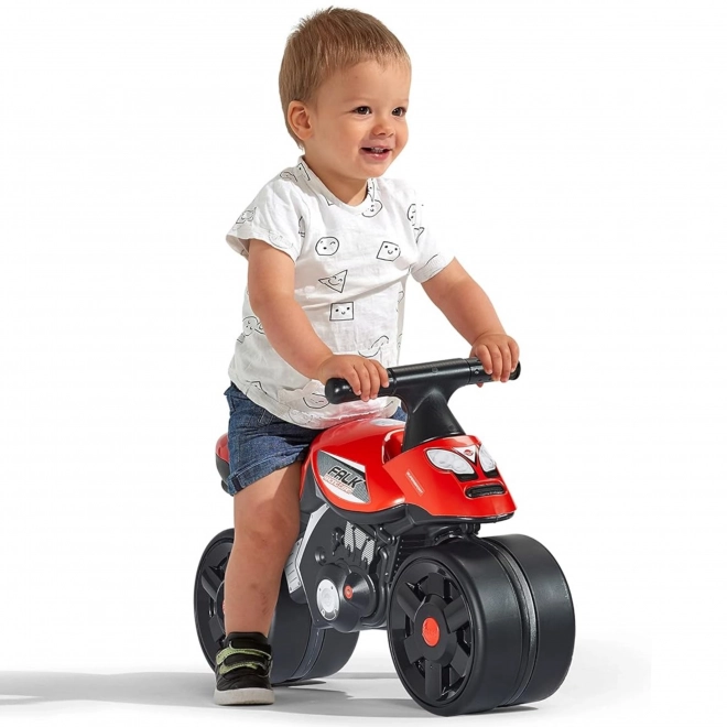 Falk Kinderfahrzeug Rennen Rot Breite Räder