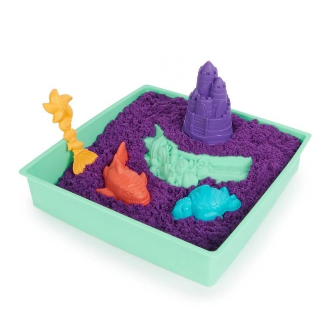 Kinetic Sand Sandbox Set Lila