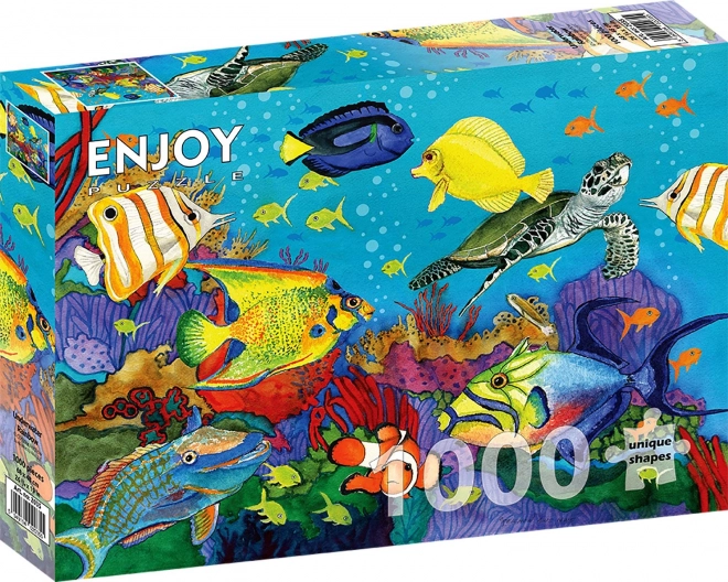 Enjoy Puzzle Unterwasser-Regenbogen 1000 Teile