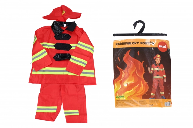 Kinder Karnevalskostüm Feuerwehrmann