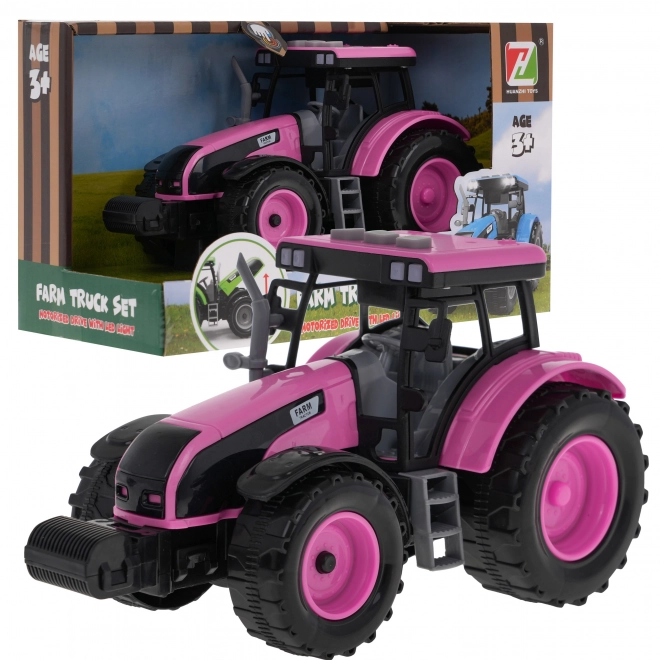 Interaktiver rosa Traktor für Kinder