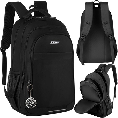 Großer Schwarzer Rucksack 45L