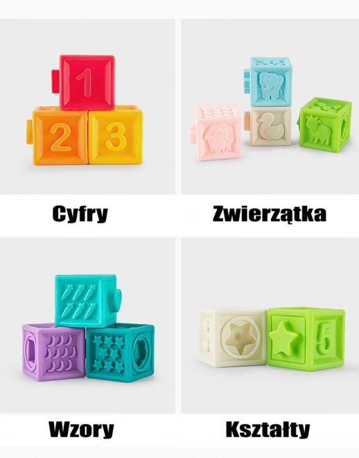Woopie Baby Sinnespuzzle Quetschpuzzle Klang Lernende Zahlen