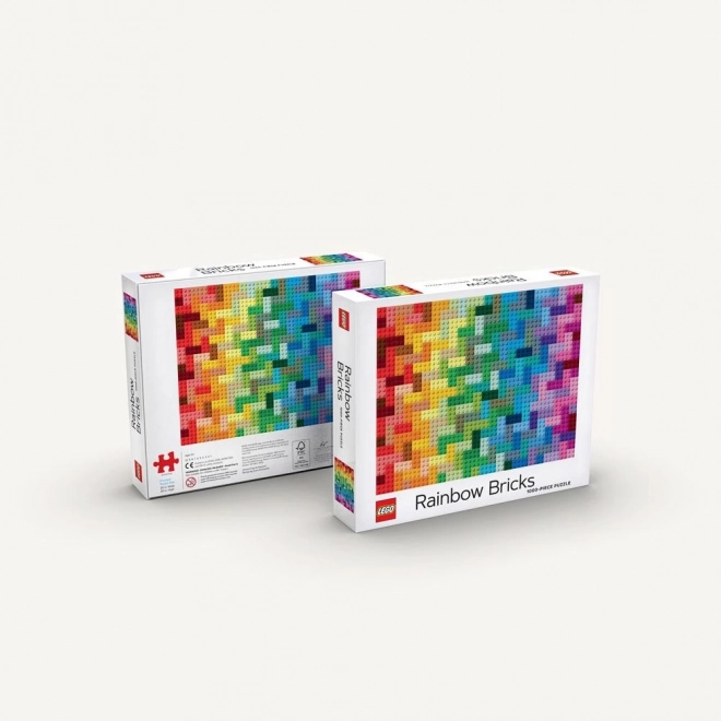 Lego Regenbogen Steine Puzzle 1000 Teile