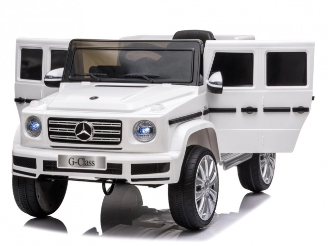 Elektrisches Kinderauto Mercedes G500 Weiß