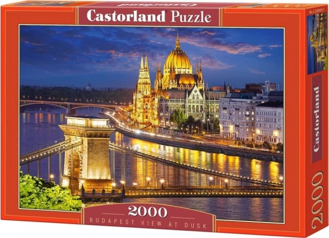 Castorland Puzzle Dämmerung in Budapest 2000 Teile