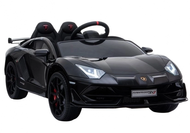 Kinderspielzeug Auto Lamborghini Aventador Elektrisch Schwarz