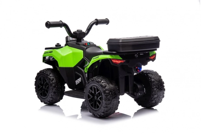 Elektrische Kinder-Quad in Grün