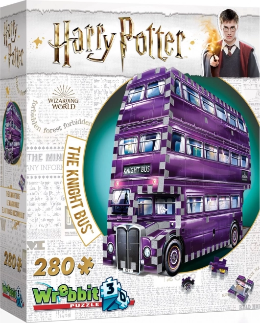 WREBBIT 3D Puzzle Harry Potter: Der Fahrende Ritter