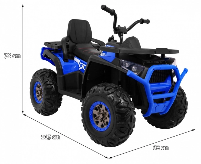 ATV-Quad Desert Blue