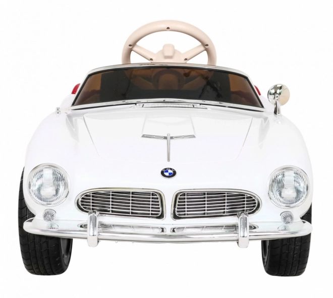 BMW 507 Retro Weißes Fahrzeug