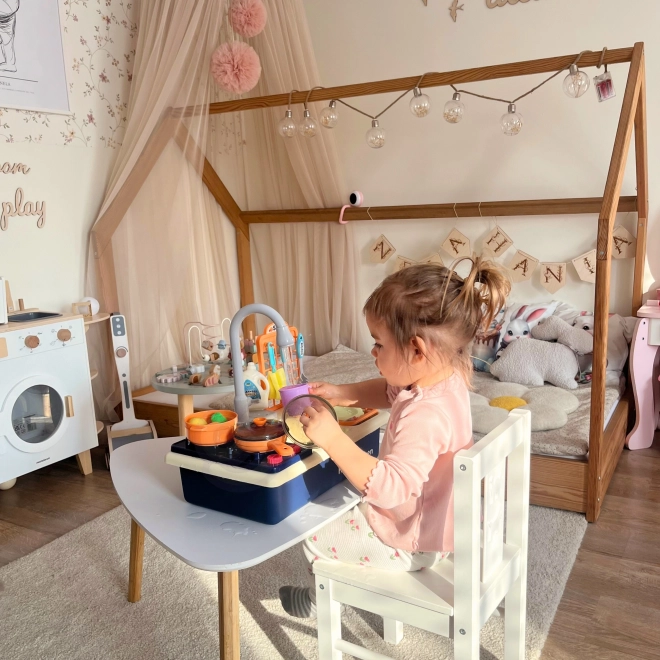 Küchenspüle 2-in-1 Kinderküche von Woopie