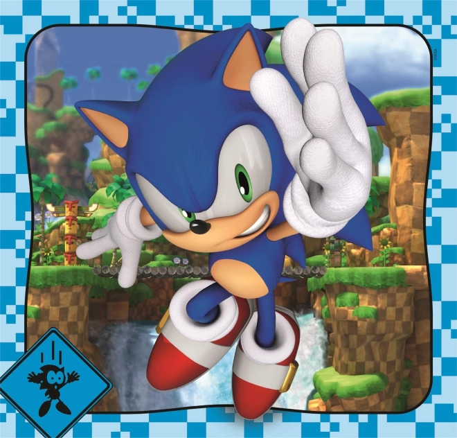 Sonic Puzzle 3x48 Teile