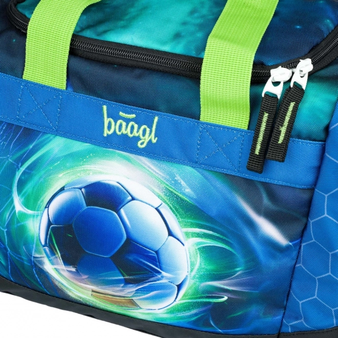 Baagl Kindersporttasche Fußball