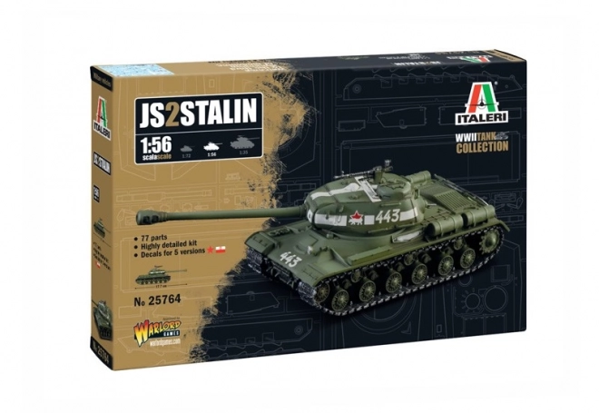 Plastikmodell Stalin Panzer JS-2 1/56