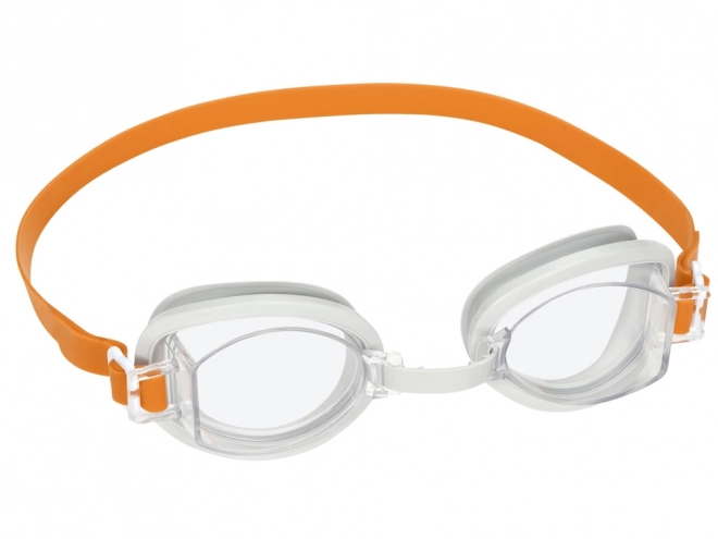 Bestway Schwimmbrille Aqua Burst Essential für Erwachsene und Jugendliche – weiß