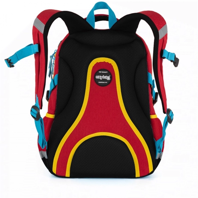 Schulrucksack Oxy Scooler Rot