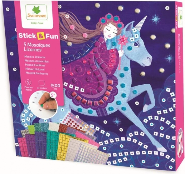 Stick & Fun Mosaikset Einhörner