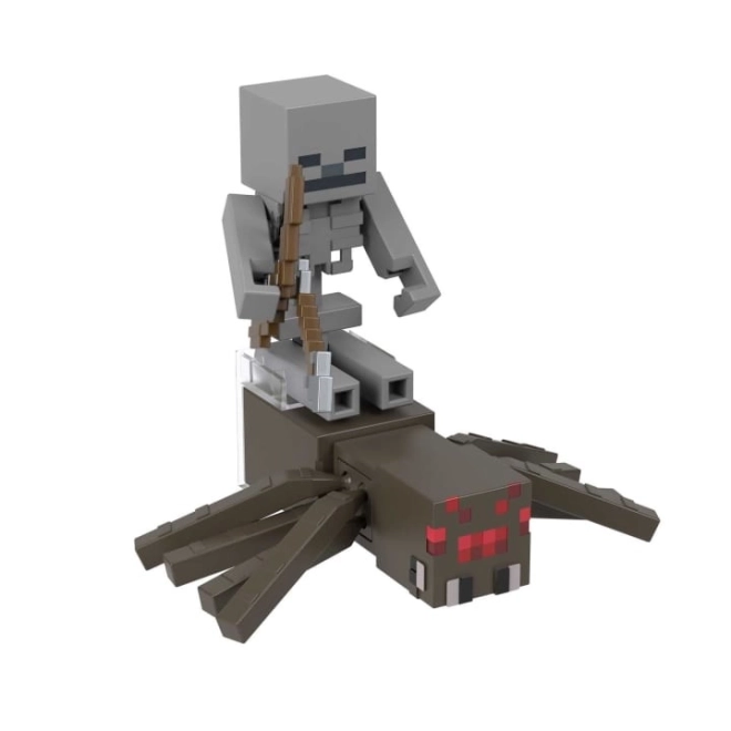 Minecraft-Skelett- und Spinnenfigurenset