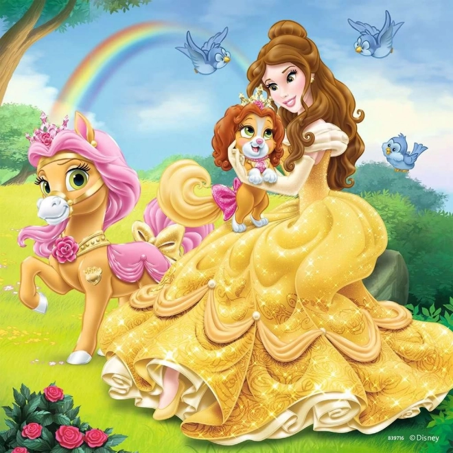 Disney Prinzessinnen und ihre Haustiere Puzzle