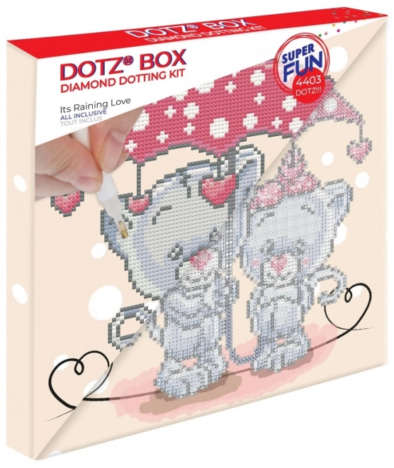 Diamond Dotz Set Regenschauer der Liebe