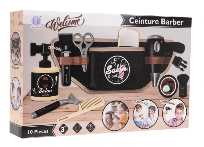 Barberset mit Zubehör für Kinder