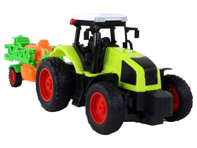 Ferngesteuerter Traktor mit Sprühanhänger 1:16