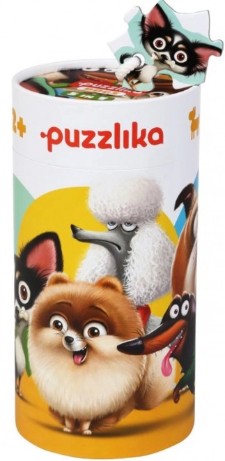 Puzzlika Hunde 5 in 1 Puzzle