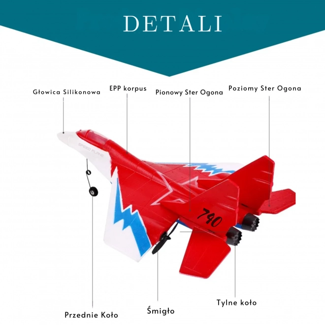 Ferngesteuertes Flugzeugmodell - Gelb