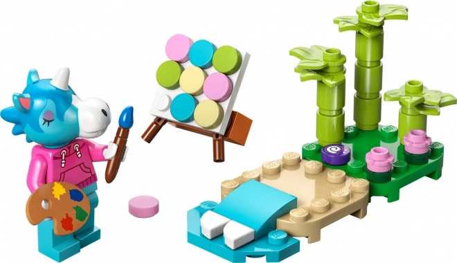 Bauset Animal Crossing Julian und Strandszenerie