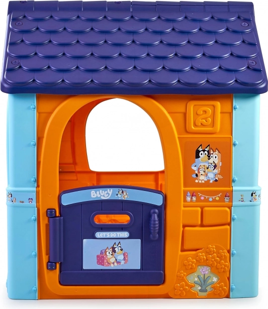 Kinder Gartenhaus Bluey mit Briefkasten