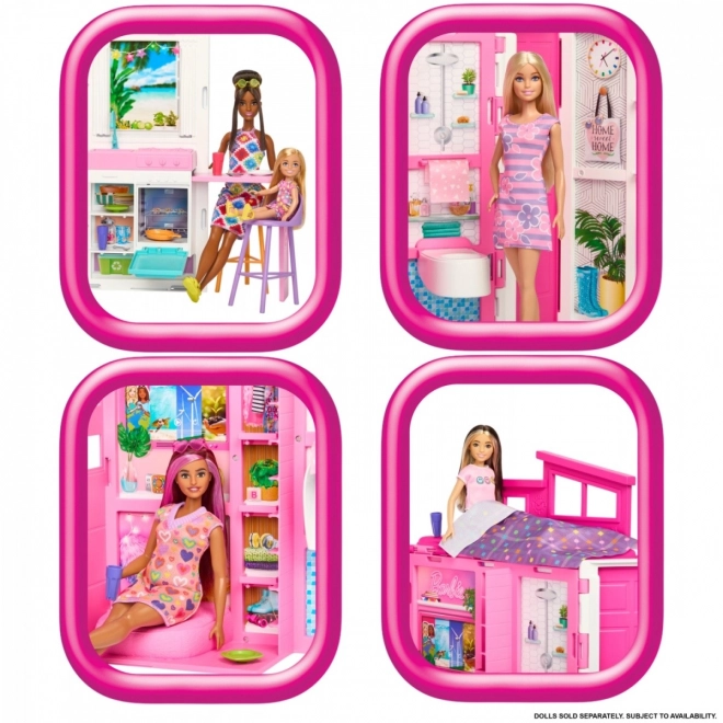 Barbie Puppenhaus Gemütliches Haus mit Einrichtung