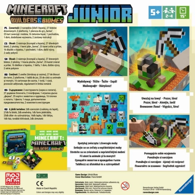 Minecraft: Builders & Biomes Junior Spiel