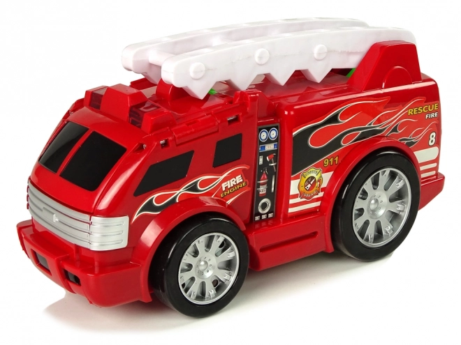 Auto Feuerwehrverband Transformation Drache 2-in-1 Feuerwehrauto