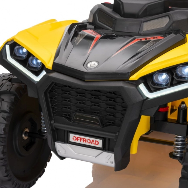 Gelbes sportliches Kinder-Quad TX ATV