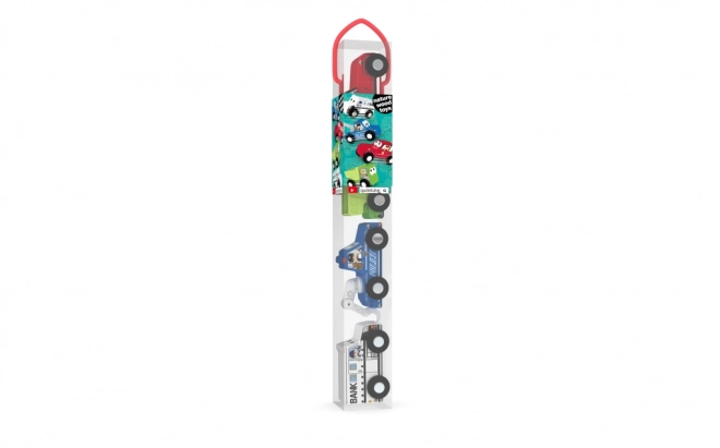 Holzauto-Spielset für Kinder