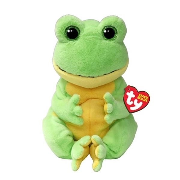 Plüschspielzeug TY Beanie Bellies Frosch 24 cm