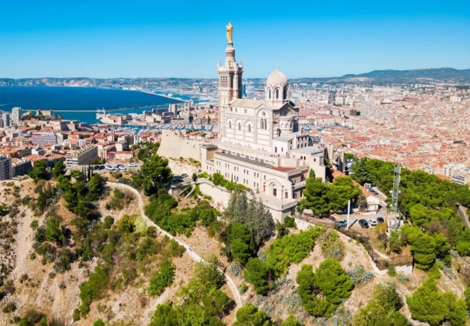Puzzle Basilika Notre-Dame de la Garde 1000 Teile