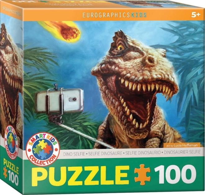 Eurographics Puzzle Dino Selfie 100 Teile