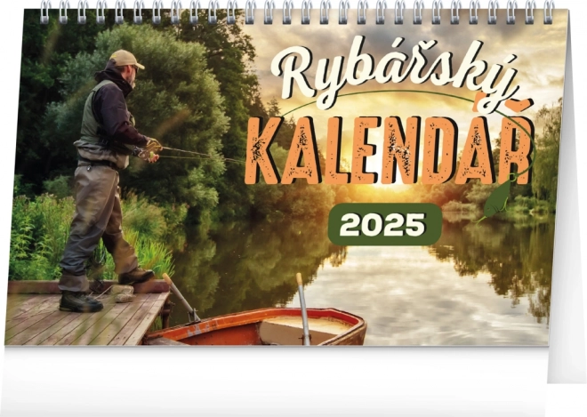 Tischkalender Angeln 2025