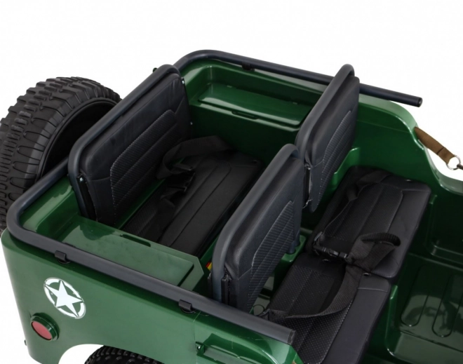 Retro-Geländefahrzeug 4x4 für Kinder