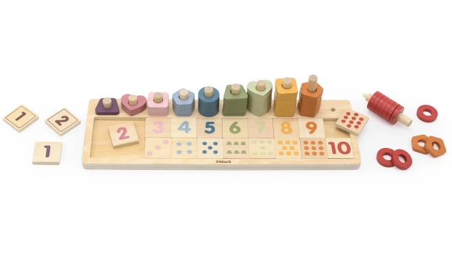 Holz-Zählrahmen und Sortierspielzeug Montessori von PolarB
