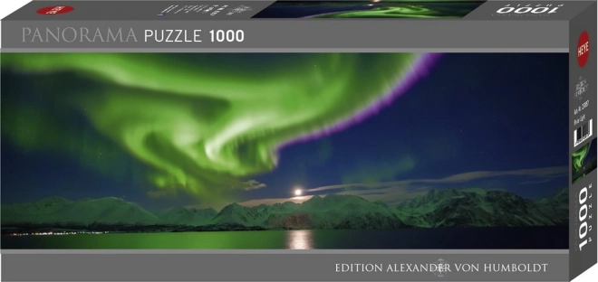 Puzzle 1000 Teile Nordlicht Panorama