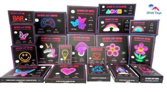 Led-Neon-Leuchte für Spielzimmer