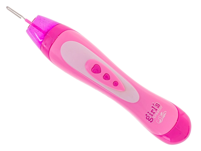 Rosa elektrisches Flechtwerkzeug