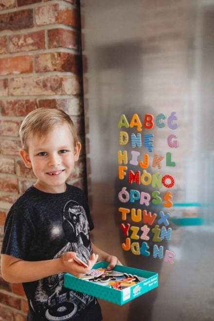 Magnetische Buchstaben mit polnischen Zeichen