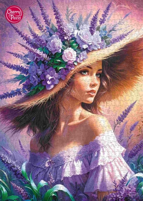 Puzzle Lavendelmuse 1000 Teile